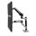 Ergotron LX Series Dual Stacking Arm 61 cm (24") Tisch/Bank Silber