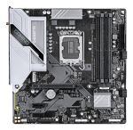 GIGABYTE B760M GAMING PLUS WIFI DDR4-Mainboard - Unterstützt 14. Gen. Intel Core CPUs, 4+1+1 Phasen VRM, bis zu 5333 MHz DDR4 (OC), 2xPCIe 4.0 M.2, Wi-Fi 6, 1 GbE LAN, USB 3.2 Gen 1