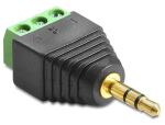 DeLOCK 65419 Kabeladapter 3.5mm 3p Schwarz, Grün,...