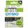 DYMO Original D1-Etikettenband | schwarz auf transparent | 12 mm x 7 m | selbstklebendes Schriftband | für LabelManager-Beschriftungsgerät