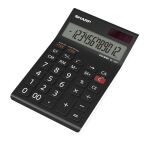 Sharp Tischrechner anzeigend EL-124 TWH Solar Battery