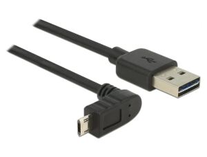 DeLOCK 83857 USB Kabel USB 2.0 3 m USB A Micro-USB B Schwarz