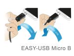 DeLOCK 83857 USB Kabel USB 2.0 3 m USB A Micro-USB B Schwarz