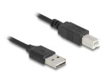 Delock Spiralkabel EASY-USB 2.0 Typ-A Stecker zu USB Typ-B
