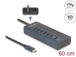 DELOCK USB 10 Gbps Hub mit 7 USB Type-C Ports