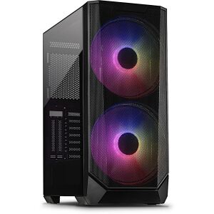 Inter-Tech IT-3503 Airstream Tower Schwarz