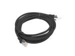 Lanberg PCU5-10CC-0300-BK Netzwerkkabel Schwarz 3 m Cat5e...