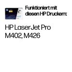 HP Original 26X Schwarz LaserJet Tonerkartusche mit hoher Reichweite