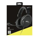 CHERRY XTRFY H2 Kopfhörer Kabelgebunden Kopfband Gaming Schwarz