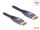 DELOCK DisplayPort Kabel 8K 60Hz 3m flieder Metall