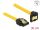 DELOCK SATA-Kabel SATA -> SATA down St/St 0.30m gelb Clips