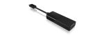 ICY BOX 60021 USB-Grafikadapter 2048 x 1152 Pixel Schwarz