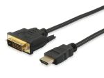 Equip HDMI ZU DVI-D Adapter Kabel, Stecker / Stecker, 3.0m, bidirektional