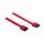 Manhattan SATA-Datenkabel, 7-pol. SATA-Kabel Stecker auf Stecker, 50 cm, rot
