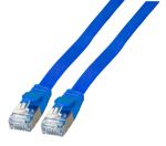 EFB Elektronik K5545BL.0,5 Netzwerkkabel Blau 0,5 m Cat6a...