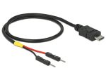 DELOCK Stromkabel USB Micro-B auf 2x Pfostenstecker 30cm