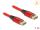 DELOCK DisplayPort Kabel 16K 60Hz 1m rot Metall