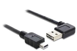 DeLOCK 3m USB 2.0 A - miniUSB m/m USB Kabel USB A Mini-USB A Schwarz