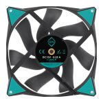 Iceberg Thermal IceGALE Computergehäuse Ventilator 14 cm Schwarz 1 Stück(e)
