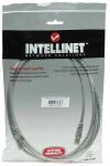 Intellinet Netzwerkkabel, Cat5e, U/UTP, CCA, Cat5e-kompatibel, RJ45-Stecker/RJ45-Stecker, 2,0 m, grau