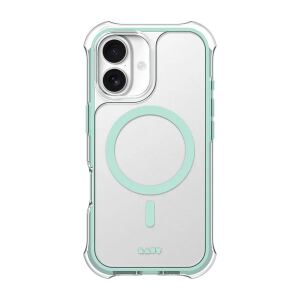 LAUT AERO PROTECT Handy-Schutzhülle 16 cm (6.3") Cover Mintfarbe, Transparent
