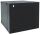 Intellinet 19" Wandverteiler mit Schwenkrahmen, 12 HE, 593 (H) x 540 (B) x 600 (T) mm, Flatpack, schwarz