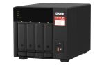 QNAP TS-473A NAS Tower Ryzen Embedded V1500B 8 GB DDR4 0 TB QNAP Turbo System Schwarz