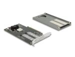 DELOCK PCI Express x16 Karte zu 2 x intern NVMe M.2 Key M