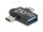 DELOCK Adapter USB 10 Gbps 2 in 1 USB-A Bu > USB-C St