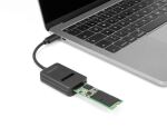 DeLOCK Combo Konverter für M.2 NVMe PCIe oder SATA SSD mit USB Type-C 10 Gbps