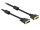 DELOCK DVI Kabel DVI(24+1) -> DVI(24+1) St/Bu 3.00m Gold