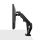 Lindy 40708 Flachbildschirm-Tischhalterung 68,6 cm (27") Tisch/Bank Schwarz