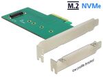 DELOCK PCI Expr Card 1x M.2 Key M Slot PCIe 4.0