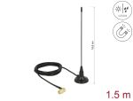 Delock 480 MHz Antenne SMA Stecker 90° 2,5 dBi starr...