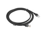 Lanberg PCU5-10CC-0200-BK Netzwerkkabel Schwarz 2 m Cat5e...