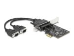 DELOCK PCI Express x1 Karte zu 2 x Seriell RS-422/485