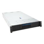ASUS RS720-E12-RS8G Rack (2U) Schwarz, Silber