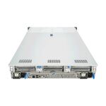 ASUS RS720-E12-RS8G Rack (2U) Schwarz, Silber