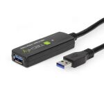 Techly ICUR30100G USB Kabel USB 3.2 Gen 1 (3.1 Gen 1) 10 m USB A Schwarz