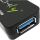 Techly ICUR30100G USB Kabel USB 3.2 Gen 1 (3.1 Gen 1) 10 m USB A Schwarz