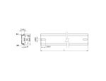 DELOCK Hutschiene 35 x 7,5 mm (100cm) Aluminium