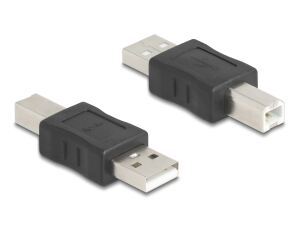DELOCK USB 2.0 Adapter USB A Stecker zu USB B Stecker