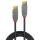Lindy 36753 USB Kabel USB 3.2 Gen 1 (3.1 Gen 1) 3 m USB A 5 Gbit/s Schwarz, Grau