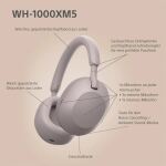Sony WH1000XM5P Kopfhörer Verkabelt & Kabellos Kopfband Anrufe/Musik Bluetooth Pink