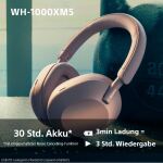 Sony WH1000XM5P Kopfhörer Verkabelt & Kabellos Kopfband Anrufe/Musik Bluetooth Pink