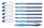 Schneider AG Slider Basic Blau Stick-Kugelschreiber Extradick 7 Stück(e)