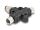 DeLOCK M8 T-Splitter A-kodiert 4 Pin 1 x Stecker zu 2 x Buchse Parallelschaltung