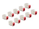DeLOCK Keystone Modul RJ45 Buchse zu LSA Cat.6A...