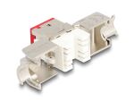 DeLOCK Keystone Modul RJ45 Buchse zu LSA Cat.6A werkzeugfrei rot Set 10 Stück