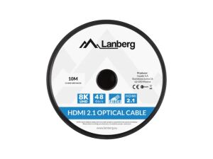 Lanberg CA-HDMI-30FB-0100-BK HDMI-Kabel 10 m HDMI Typ A (Standard) Schwarz